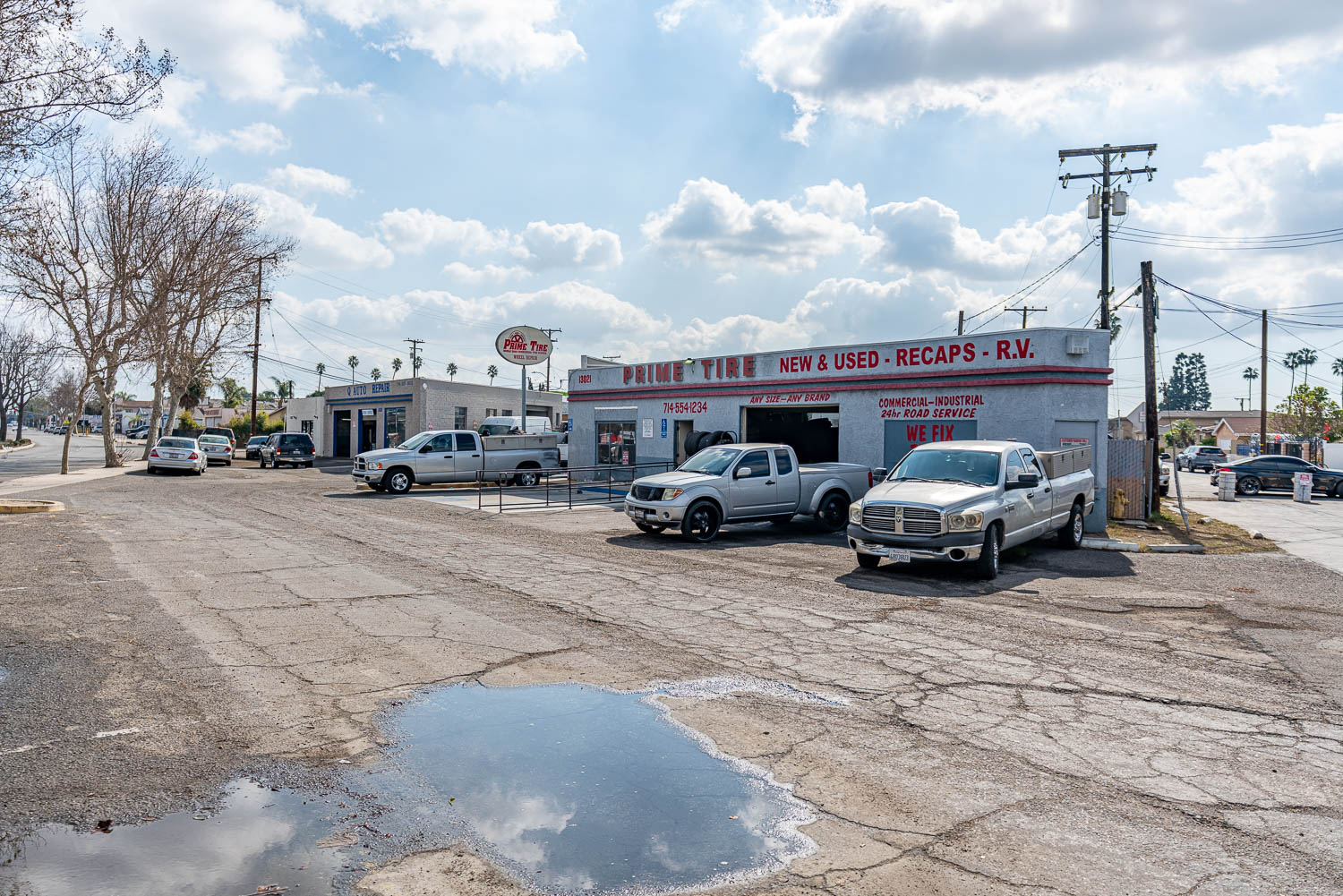 Prime Auto Repair Property in Garden Grove  -  Investment or Owner-User Opportunity