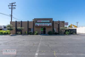 exterior view of industrial building for sale or lease in Upland, CA