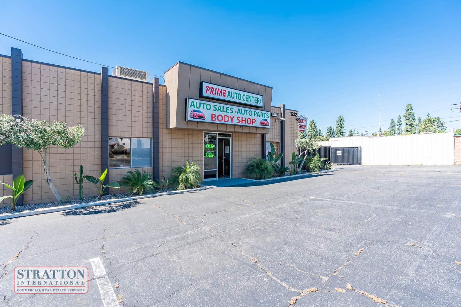 outside industrial building for sale or lease in Upland, CA