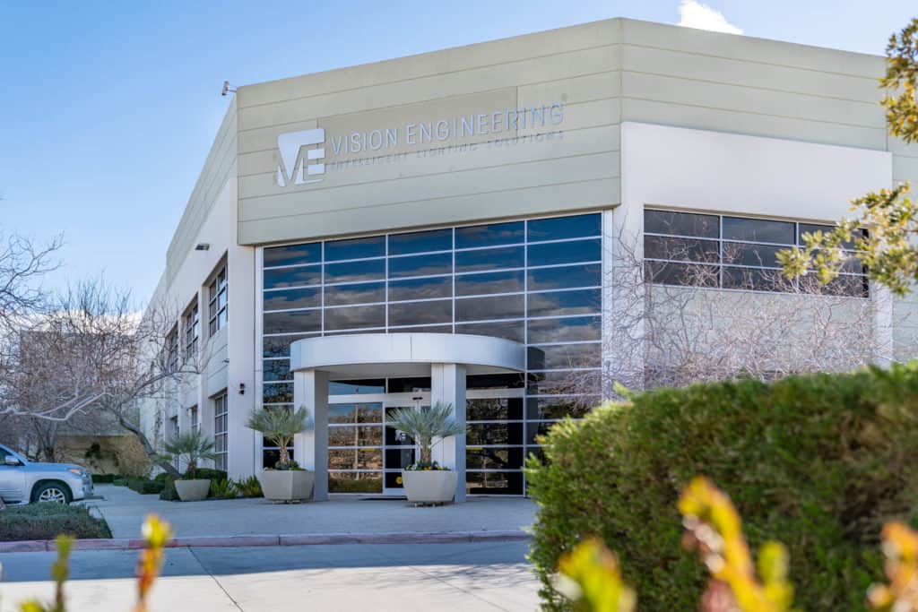 exterior signage and front doors of Industrial building for Sale or Lease in Palmdale, CA
